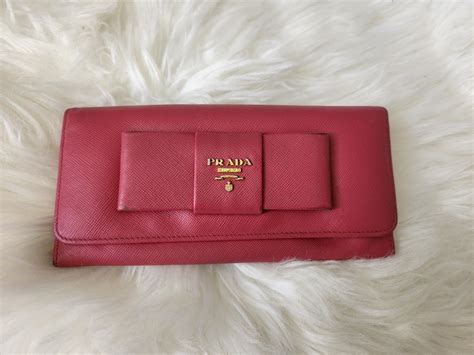 prada wallet ribbon|Prada wallet black woman.